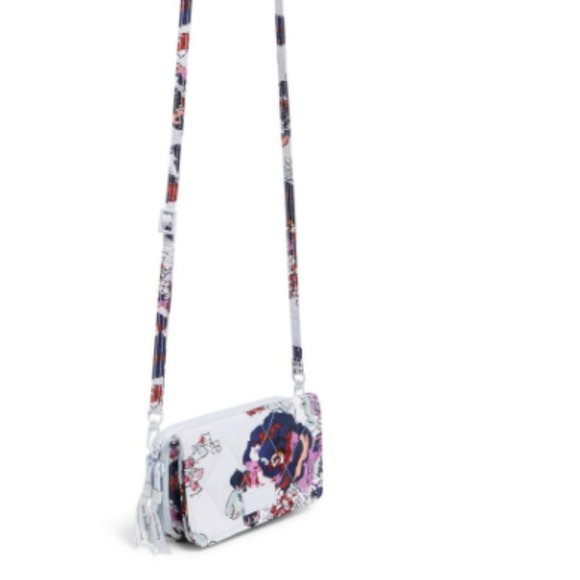 BNWT Vera Bradley Ultralight RFID 3-in-1 Crossbody Exuberant Floral - Picture 3 of 4